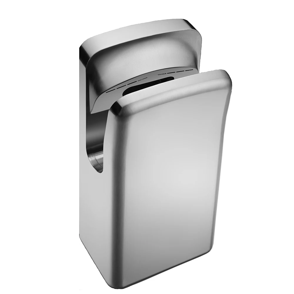 
Bathroom Stainless Steel 304 Material Double-sided Jet Hand Dryer 