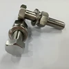 Hastelloy C276 M16 X 60 Half threaded Bolt with nut with washer Sample for free