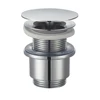watermark Brass Push Down Pop Up bath Basin Stopper Waste