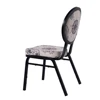 China Most popular low price napoleon used hotel stacking chairs bar chair steel
