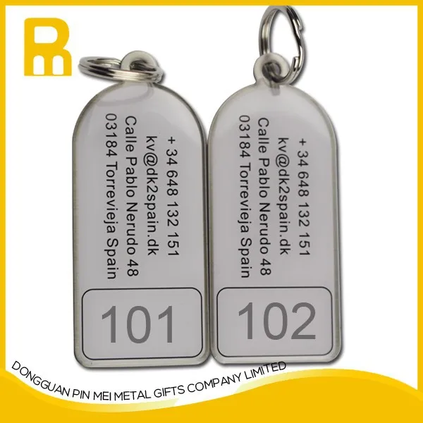 Custom Key Tags / Key Fobs Free Mould Fee Qr Code Key Tags / Key Chains ...