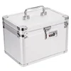Locking Personal Security Box 10 x 7 x 7 Inches Sliver