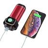 For apple watch wireless charge, multi function 3 in 1 wireless charging power bank