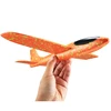New Style Airplane Model Toys Hand Launch Throwing Airplane Colorful Foam Toys Plane Orange