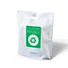 Custom oem home compostable biodegradable shopping carrier bags clothing packaging design your own plastic bag