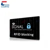 High Security Amazon Hot Sale Anti scanning Credit Card Protector RFID blocking card
