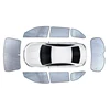 Car Front Windshield SunShade/ 100% Fit Car window / UV 80%Protect Mesh Nylon Car side sunshade