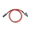 Hiletgo 10pcs 2 Pin SW PC Desktop Power Cable on/off Push Button ATX Computer Switch Wire