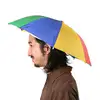 High Quality Folding hat umbrella Small Pocket cap umbrella