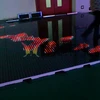 Interactive sensitive led dance floor
