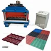 Metal roof panel roll forming machine