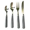 Luxury Reusable Metal Travel Personalized Cutlery Set Stainless Steel