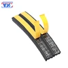 oem soundproof vibration damping u cup rubber seal strip use for glass french door
