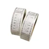 Custom Adhesive Matt Waterproof Rose Gold Foil Rectangular Vinyl Labels