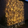 High quality christmas waterfall curtain led string light 2m*2m 400led curtain fairy lights wedding