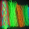 el glowing neon net mesh,blue el net