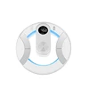 Factory supply special round design weighing scale digital LCD display bluetooth bathroom body scale