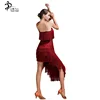 Top Sale Fringed Latin Dance Dress Competition Women Modern Ballroom Latin Tassel Dancing