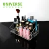 UNIVERSE black plexiglass acrylic makeup organizer box