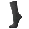 manufacture Best quality fun crew work charcoal men black custom socks