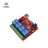 4 Way 12V Computer USB Control Switch Drive-free Relay Module PC Intelligent Controller