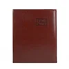 Guanme PU leather 6x8 photo album post bound a4 size scrapbook holding file document slip in PP pocket sheet A4 photo albums