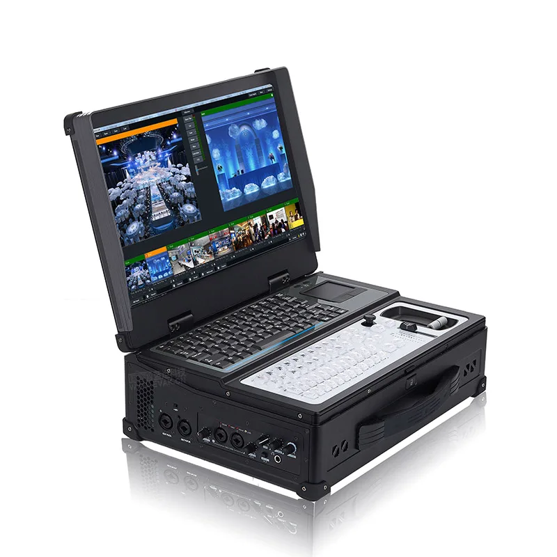 17.3 Inch I7 Cpu Support 8channel Video Capture Telecast Production Video Live Stream Mixer