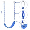 Hot-sale 64'' Plastic Coated Swing Chain with EVA Soft Board Swing Seat and 4 Connectors