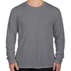 Hot Sale 100% polyester custom silk printing long sleeve upf 50 shirt for man
