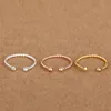 european fashion china factory customized silver/gold/rose gold pure silver twisted adjustable ring for women