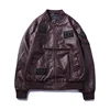 Winter PU slim waterproof windproof men faux leather jacket with stocks