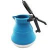 Home Appliance portable food grade foldable silicone collapsible electric hot water kettle