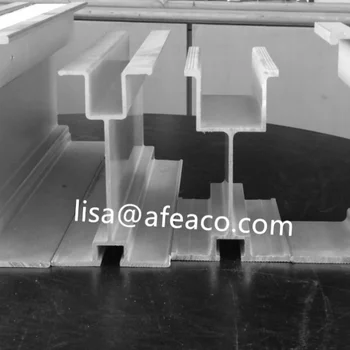 Concrete Formwork Beam 6061 Aluminium H Beam/i Beam With Wood Nailer ...