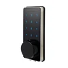 Narrow frame touch keypad password digital card smart door lock