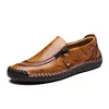 Factory high quality breathable soft sole casual offices leather shoes for men