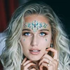 Hot selling adhesive crystal face gems beauty body glitter tattoo art eyebrow face rhinestone stickers