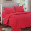 Wholesale korean style solid sewing bedding set velvet blanket bedcover set