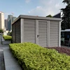 Modern Security window shutters Aluminum Louver Door Design