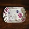 2019 hot sale low price restaurant use melamine plastic tray set of 3 pcs