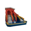 Backyard House Using Mini Inflatable Bouncer Combo With Slide Pool Slide Summer Water Fun For Kid