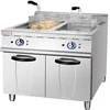 Electric french fries deep fryer cooking range with oven