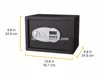 Electronic Home Safety box for cash security E25EID