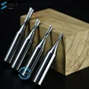 12mm shank router bit TCT Straight Router for Wood Acrylic MDF PVC/carbide drill tungsten for wood