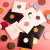 Custom single eyeshadow pan packaging envelope box blush eyeshadow envelope packaging