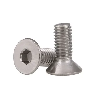 A2 A4 Stainless Steel Din 7991 Countersunk Socket Flat Head Cap Screw 3 ...