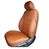 Four seasons full set brown cool Leather Custom Seat Covers For Hyundai Elantra 2016-2018