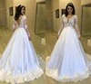 Shanghai Modest Long Sleeve Maternity Taffeta Ball Gown Wedding Dress