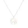 Stainless steel world map necklace minimalist jewelry Wholesale simple short pendant accessories women fashion jewelry 2019