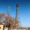 Low price self supporting steel structure tower for 4 legs communication tower