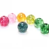 Colorful tourmaline crystal loose beads semi-finished products suitable for DIY handmade bracelet jewelry accessories